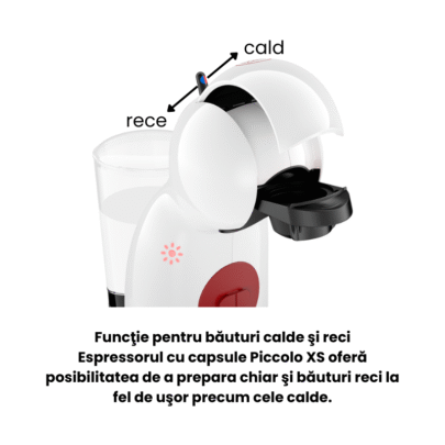 Espressor Krups Dolce Gusto, Piccolo, XS ALB | AromaKaffe