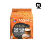 <strong>SUPER PROMO</strong>‼ Cinnamon Roll Latte – 8 Băuturi Tassimo