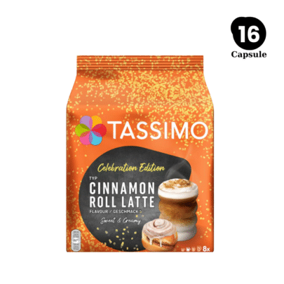 Cinnamon Roll Latte – 8 Băuturi Tassimo