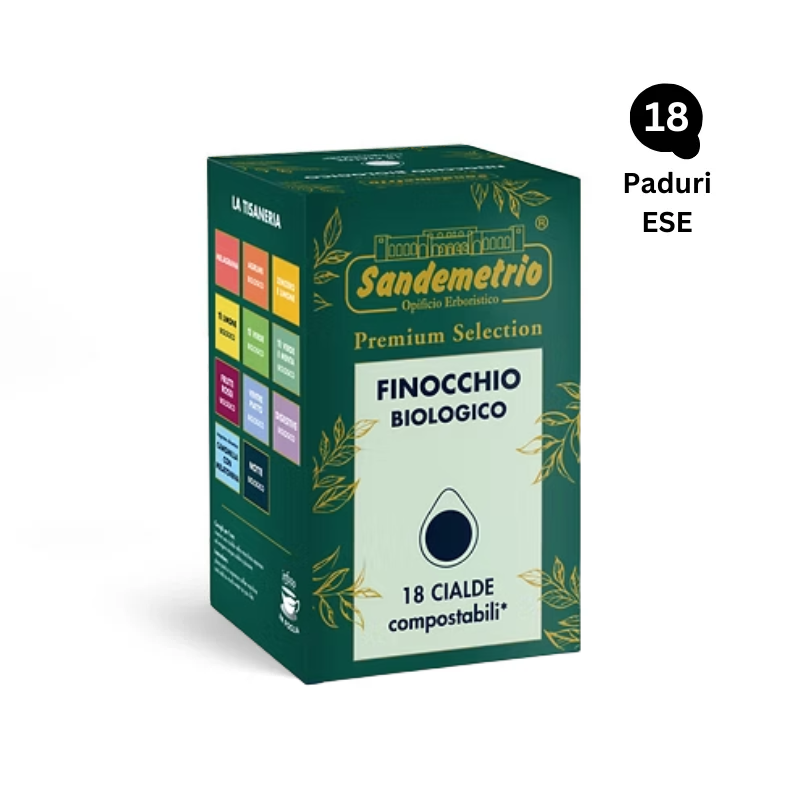 SanDemetrio Ceai de Fenicul 18 Paduri ESE, BIO | AromaKaffe SanDemetrio Ceai de Fenicul 18 Paduri ESE, BIO