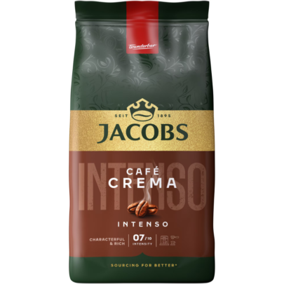 Alternative view of Jacobs Cafe Crema Intensiv - 1kg Cafea Boabe