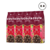 Pachet 4 X Costa Coffee Bright Latin Blend, Cafea Boabe 1kg