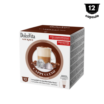 DolceVita Cappuccino - Compatibil Nescafè Dolce Gusto- 12 Capsule