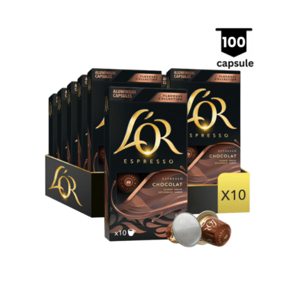 L’OR Espresso Ciocolata – Compatibil Nespresso- 100 Capsule Aluminiu