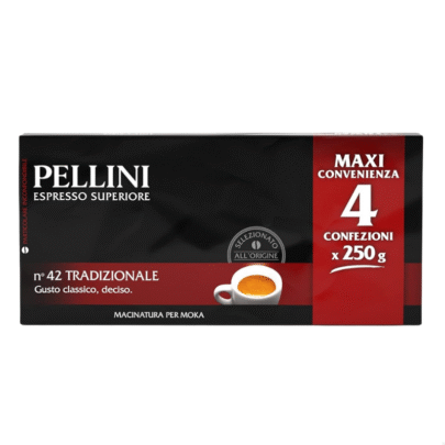 Pellini N°42 Tradizionale - Cafea Măcinată 4 x 250g