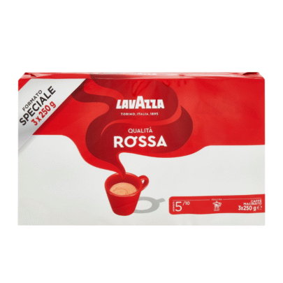 Lavazza Qualità Rossa, Cafea Măcinată - 250gr x 3