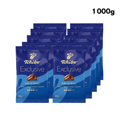 TCHIBO Exclusive Original,  Cafea Măcinată 1000g (10 x 100g)