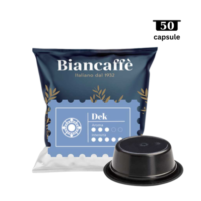 Biancaffè Miscela DEK - Compatibil A Modo Mio- 50 Capsule