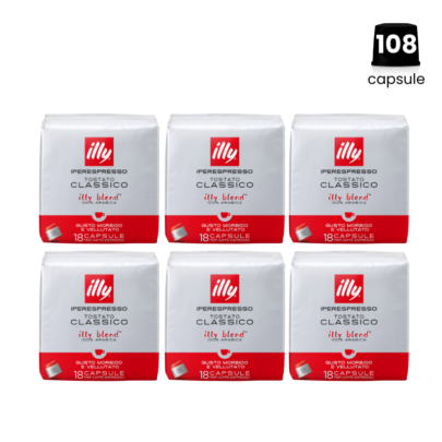Pachet 108 Capsule Illy Iperespresso Classico