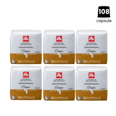 Pachet 108 Capsule Illy Iperespresso Arabica Etiopia