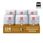 Pachet 108 Capsule Illy Iperespresso Arabica Etiopia