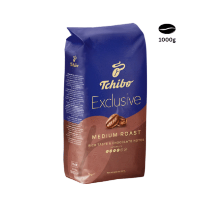 Tchibo Exclusive Medium Roast - 1kg Cafea Boabe