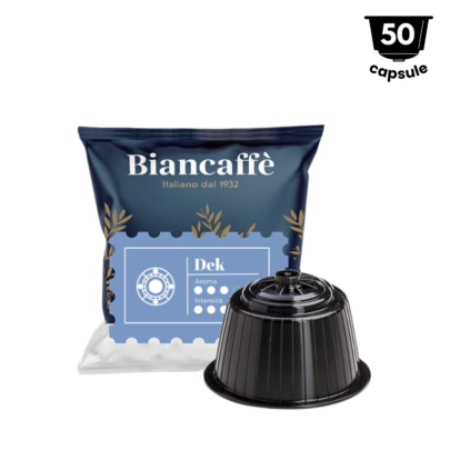 Biancaffè Miscela DEK - Compatibil Nescafè Dolce Gusto- 50 Capsule