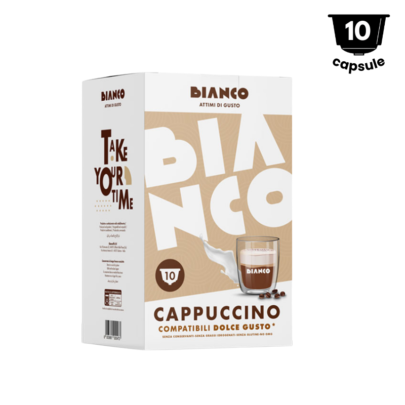 Bianco Cappuccino - Compatibil Dolce Gusto- 10 Capsule