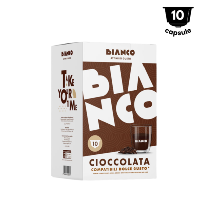 Bianco Ciocolata- Compatibil Dolce Gusto- 10 Capsule