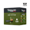 Toraldo Cremosa - Compatibil UNO System - 100 capsule | AromaKaffe