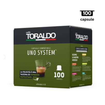 Toraldo Classica - Compatibil UNO System - 100 capsule