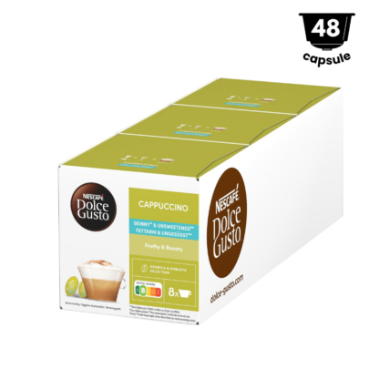 48 capsule Nescafè Dolce Gusto Cappuccino SKINNY, 3x16 Capsule