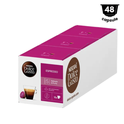48 capsule Nescafè Dolce Gusto ESPRESSO 3x16 Capsule