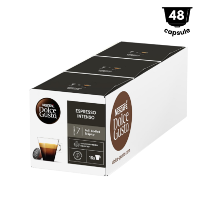 48 capsule Nescafè Dolce Gusto Espresso INTENSO, 3x16 Capsule