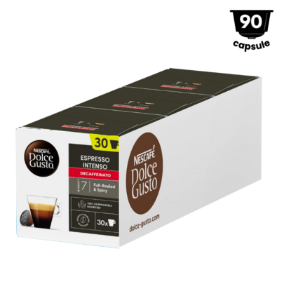 Nescafè Dolce Gusto Intenso Decaffeinato- 90 Capsule