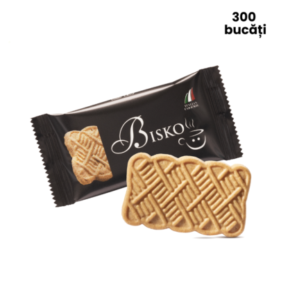 300 Biscuiți Dulcit Bisko Vanilie
