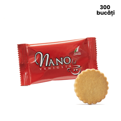 300 Biscuiți Dulcit Nano Vanilie