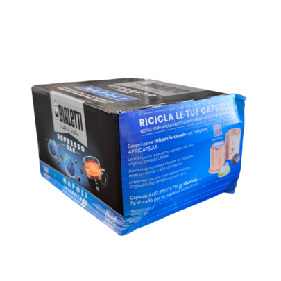‼<strong>SUPER PROMO</strong>‼ Bialetti Mokespresso Napoli- 72 Capsule, Cutie deteriorata | AromaKaffe