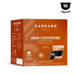 Carraro Aroma e Gusto Intenso - Compatibil Dolce Gusto - 16 Capsule