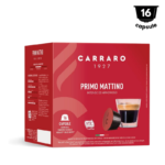 Carraro Primo Mattino - Compatibil Dolce Gusto - 16 Capsule