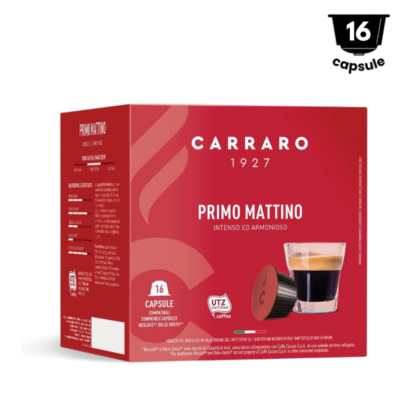 Carraro Primo Mattino - Compatibil Dolce Gusto - 16 Capsule