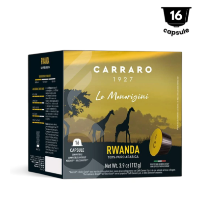 Carraro Rwanda - Compatibil Dolce Gusto - 16 Capsule