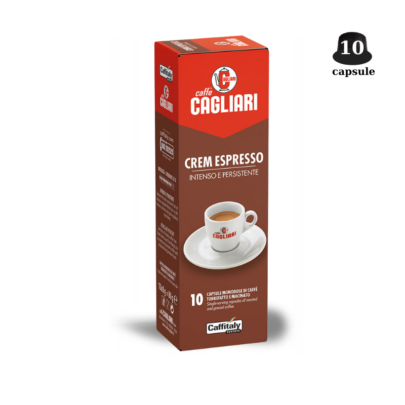 Caffè Cagliari Crem Espresso - Cafissimo / Caffitaly - 10 Capsule