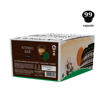 ‼<strong>SUPER PROMO</strong>‼ Italian Coffee Intenso Bar Espresso - Compatibil Lavazza Firma - 99 Capsule