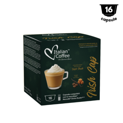 Italian Coffee Irish Cappuccino - Compatibil Dolce Gusto- 16 Capsule