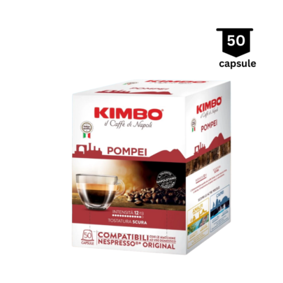 Kimbo Pompei – Compatibile Nespresso- 50 Capsule