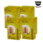 Pachet 120 Capsule Italian Coffee Cappucci, 4 x 30 Capsule Compatibil Nescafè Dolce Gusto
