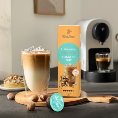 Tchibo Espresso Toasted Nut – Cafissimo - 10 Capsule | AromaKaffe