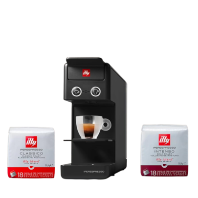 Espressor Capsule Illy Iperespresso Y3.3 Negru | AromaKaffe