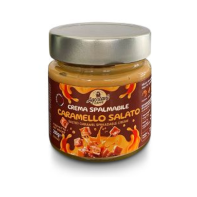 Agostani CAFFÈ Cremă tartinabilă cu Caramel Sărat, 200g