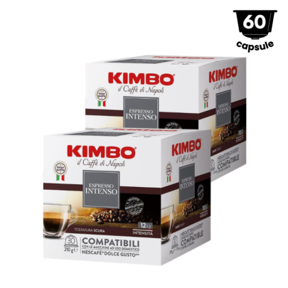 Kimbo Espresso Intenso – Compatibil Dolce Gusto- 60 Capsule