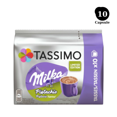 Tassimo Milka Ciocolată Caldă cu Fistic– 10 Capsule Tassimo