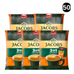 Pachet 50 Plicuri Jacobs Original 3 in 1