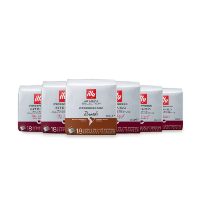 Alternative view of 108 Capsule Illy Iperespresso , 5 Intenso + 1 Brasile