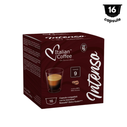 Italian Coffee Intenso - Compatibil Dolce Gusto- 16 Capsule