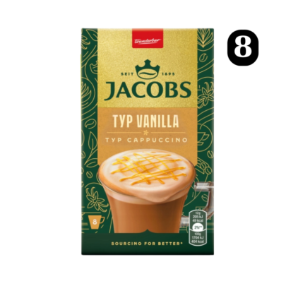 Jacobs Typ Vanilla Typ Cappuccino – 8 Plicuri