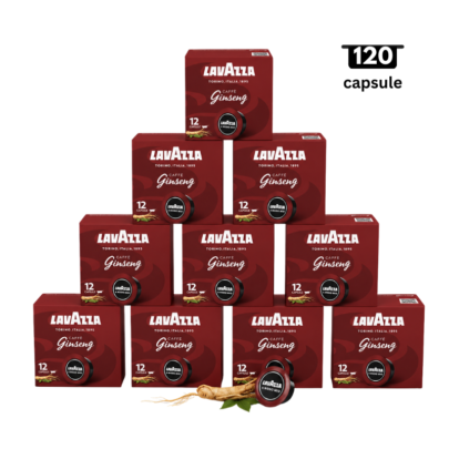 120 Capsule Lavazza Caffe Ginseng- Compatibil A Modo Mio, 10 x 12 capsule