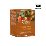 Italian Coffee Ceai de Piersici- Compatibil A Modo Mio- 12 Capsule
