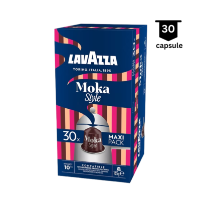 Lavazza Moka Style - Compatibil Nespresso- 30 Capsule Aluminiu
