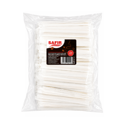 Palete Lemn Pentru Cafea Ambalate Individual, 11 cm - 1000 buc
